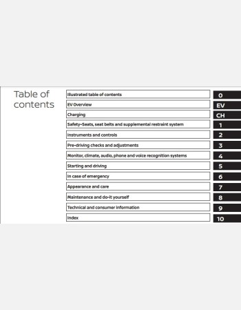 nissan leaf 2019 owners manual